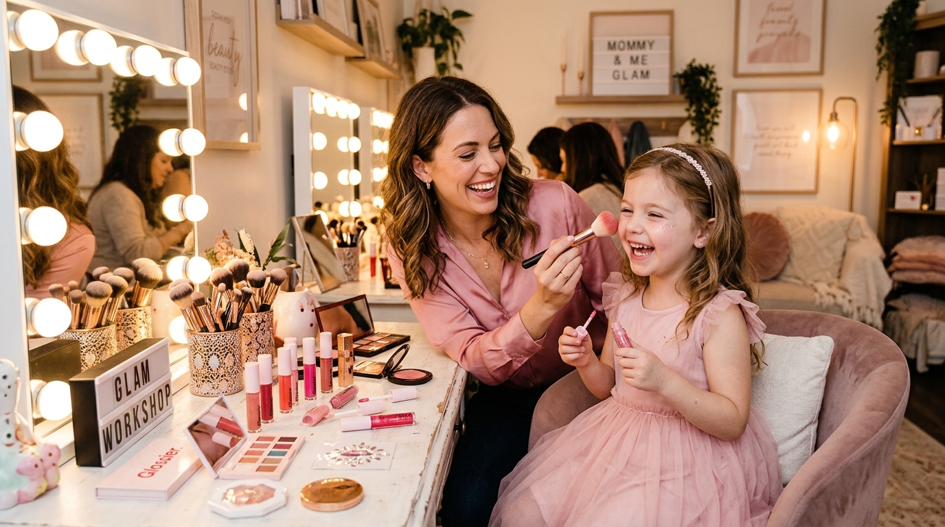 Mommy & Me Glam Makeup Class