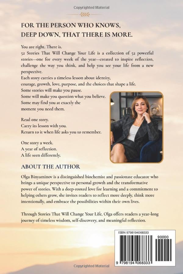52 Stories That Will Change Your Life Back Cover