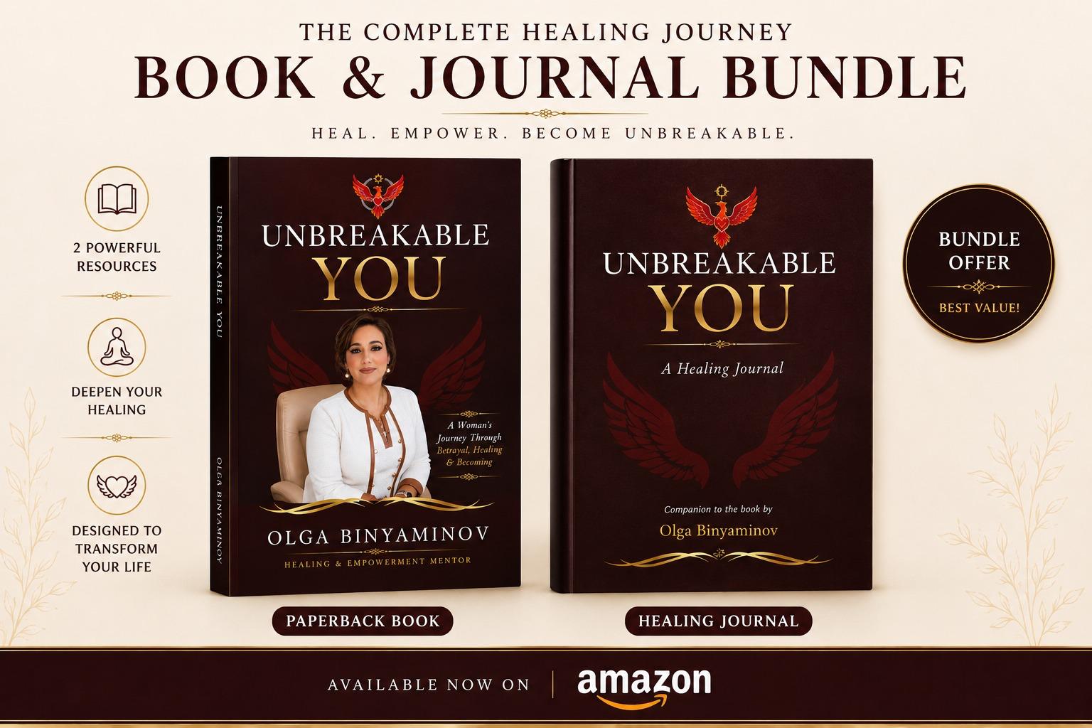 Unbreakable You — Book & Journal Bundle